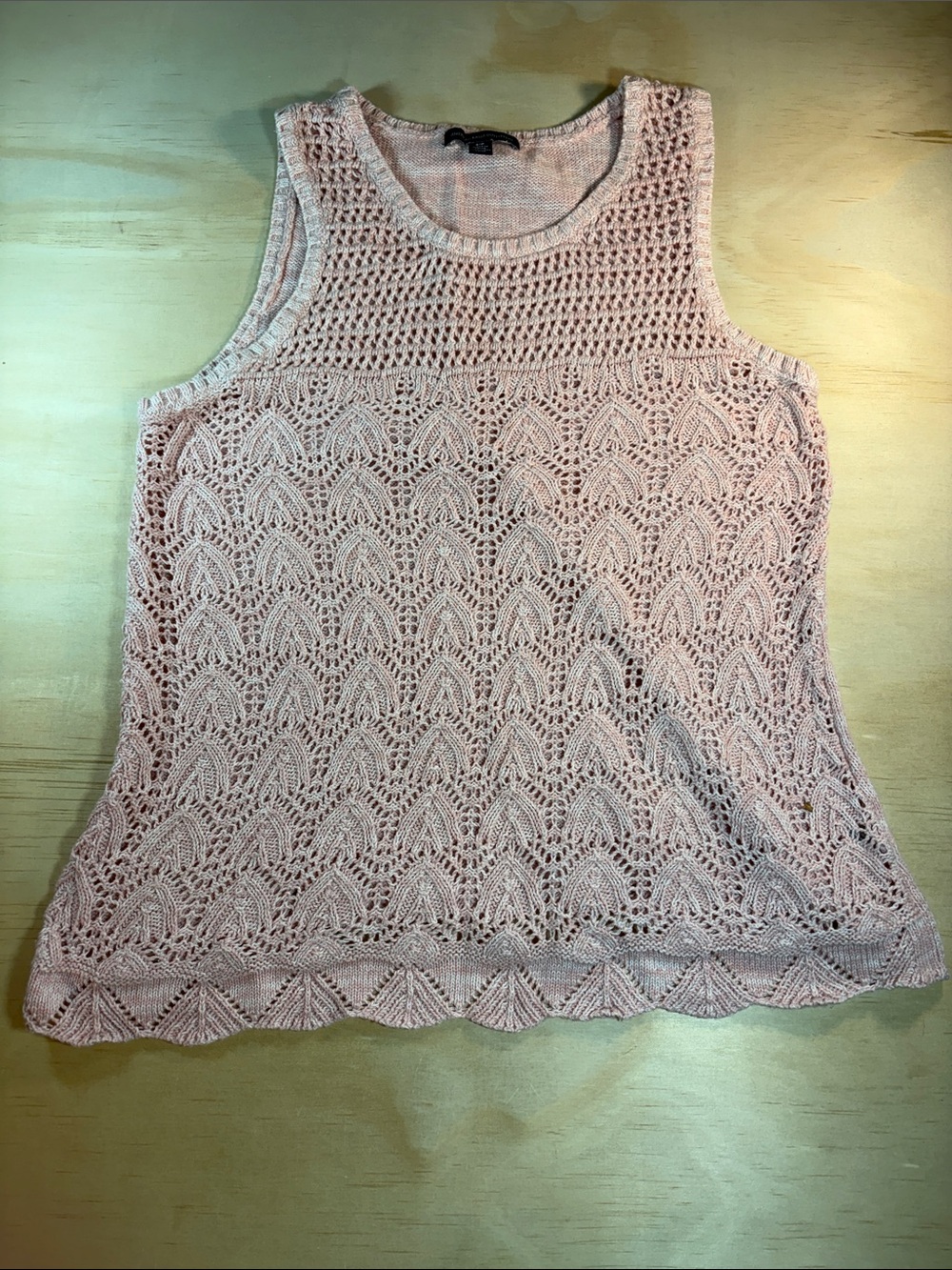 American Eagle Pink Knit Tank